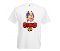 Футболка детская Бравл Старс Беа 2 (Brawl Stars Bea) белая 104 см Футболка детская Бравл Старс Беа 2 (Brawl Stars Bea) белая 104 см