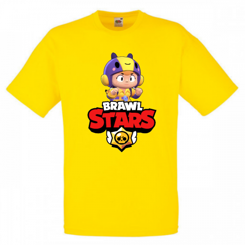 Футболка детская Бравл Старс Беа 2 (Brawl Stars Bea) желтая 104 см Футболка детская Бравл Старс Беа 2 (Brawl Stars Bea) желтая 104 см