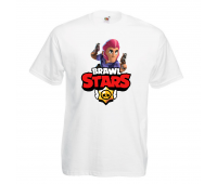 Футболка детская Бравл Старс Кольт (Brawl Stars Colt) белая 104 см Футболка детская Бравл Старс Кольт (Brawl Stars Colt) белая 104 см