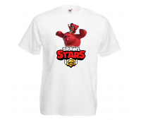 Футболка детская Бравл Старс Нита (Brawl Stars Nita) белая 104 см Футболка детская Бравл Старс Нита (Brawl Stars Nita) белая 104 см