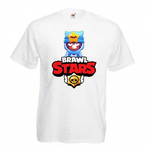 Футболка детская Бравл Старс Сэнди 2 (Brawl Stars Sandy) белая 104 см Футболка детская Бравл Старс Сэнди 2 (Brawl Stars Sandy) белая 104 см