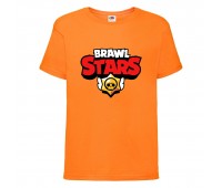 Футболка детская Бравл Старс (Brawl Stars) оранжевый 104 см Футболка детская Бравл Старс (Brawl Stars) оранжевый 104 см