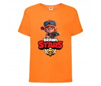 Футболка детская Бравл Старс Джесси 2 (Brawl Stars Jessie) оранжевая 152 см Футболка детская Бравл Старс Джесси 2 (Brawl Stars Jessie) оранжевая 152 см