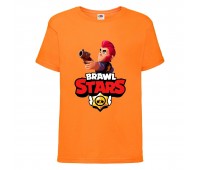 Футболка детская Бравл Старс Кольт 2 (Brawl Stars Colt) оранжевая 104 см Футболка детская Бравл Старс Кольт 2 (Brawl Stars Colt) оранжевая 104 см
