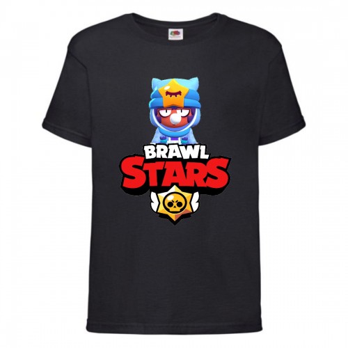 Футболка детская Бравл Старс Сэнди 2 (Brawl Stars Sandy) черная 104 см Футболка детская Бравл Старс Сэнди 2 (Brawl Stars Sandy) черная 104 см