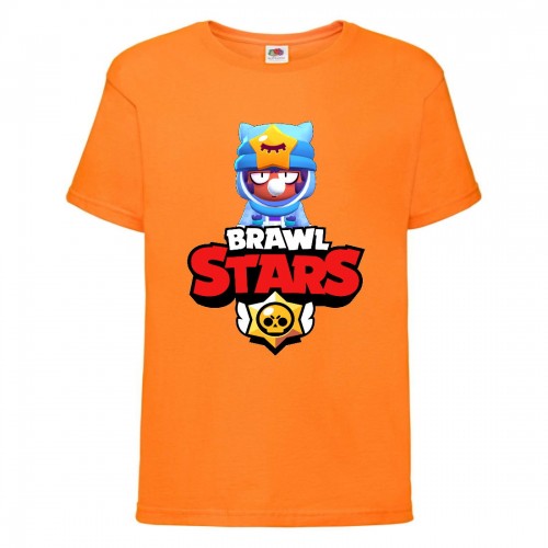 Футболка детская Бравл Старс Сэнди 2 (Brawl Stars Sandy) оранжевая 104 см Футболка детская Бравл Старс Сэнди 2 (Brawl Stars Sandy) оранжевая 104 см