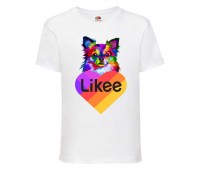 Футболка Лайк Likee белая 6 (Lwh-d5) 116 см Футболка Лайк Likee белая 6 (Lwh-d5) 116 см
