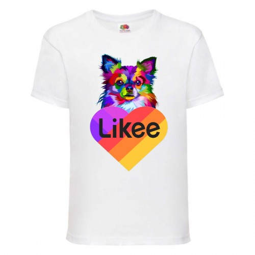 Футболка Лайк Likee белая 6 (Lwh-d5) 116 см Футболка Лайк Likee белая 6 (Lwh-d5) 116 см