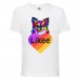 Футболка Лайк Likee белая 6 (Lwh-d5) 116 см Футболка Лайк Likee белая 6 (Lwh-d5) 116 см