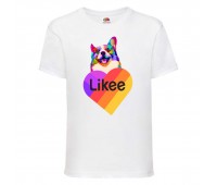Футболка Лайк Likee белая 5 (Lwh-d4) 116 см Футболка Лайк Likee белая 5 (Lwh-d4) 116 см