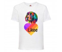 Футболка Лайк Likee белая 7 (Lwh-d6) 116 см Футболка Лайк Likee белая 7 (Lwh-d6) 116 см