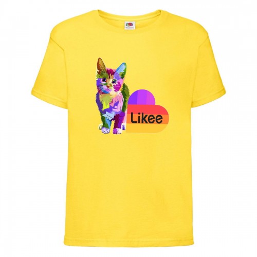 Футболка Лайк Likee желтая 6 (Lу-cat1) 152 см Футболка Лайк Likee желтая 6 (Lу-cat1) 152 см