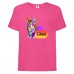 Футболка Лайк Likee розовая 1 (Lpink-cat1) 164 см