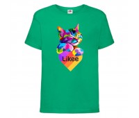 Футболка Лайк Likee зеленая (Lgreen-cat2) 164 см Футболка Лайк Likee зеленая (Lgreen-cat2) 164 см
