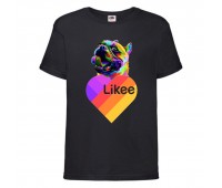 Футболка Лайк Likee черная 7 (LBlackd2) 116 см