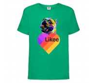 Футболка Лайк Likee зеленая 3 (Lgreen-d2) 164 см Футболка Лайк Likee зеленая 3 (Lgreen-d2) 164 см