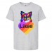 Футболка Лайк Likee серая 5 (Lgrey-d5) 116 см