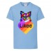 Футболка Лайк Likee светло голубая 1 (Lblue-d5) 140 см