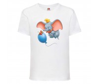 Футболка детская Дамбо (Dumbo) белая (top DMB2 wh) 104 см
