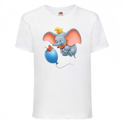 Футболка детская Дамбо (Dumbo) белая (top DMB2 wh) 104 см Футболка детская Дамбо (Dumbo) белая (top DMB2 wh) 104 см