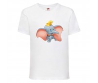 Футболка детская Дамбо (Dumbo) белая (top DMB3 wh) 104 см Футболка детская Дамбо (Dumbo) белая (top DMB3 wh) 104 см