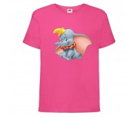 Футболка детская Дамбо (Dumbo) розовая (top DMB1 pnk) 104 см Футболка детская Дамбо (Dumbo) розовая (top DMB1 pnk) 104 см