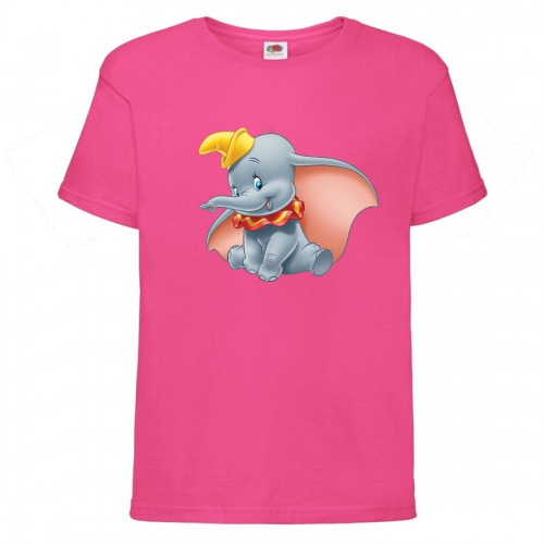 Футболка детская Дамбо (Dumbo) розовая (top DMB1 pnk) 104 см Футболка детская Дамбо (Dumbo) розовая (top DMB1 pnk) 104 см