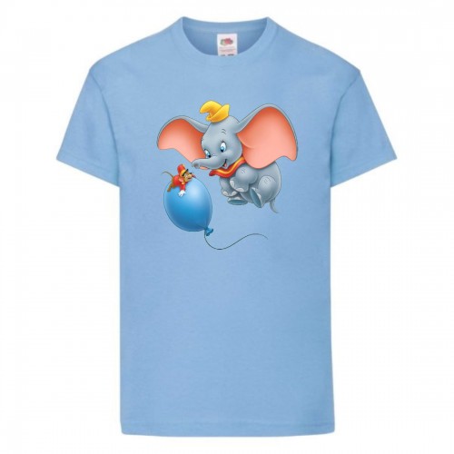 Футболка детская Дамбо (Dumbo) голубой (top DMB2 bl) 116 см Футболка детская Дамбо (Dumbo) голубой (top DMB2 bl) 116 см
