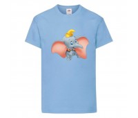 Футболка детская Дамбо (Dumbo) голубой (top DMB3 bl) 104 см