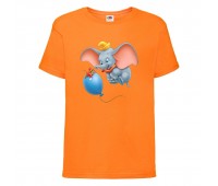Футболка детская Дамбо (Dumbo) оранжевый (top DMB2 or) 104 см