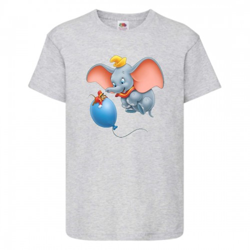 Футболка детская Дамбо (Dumbo) серо-лиловый (top DMB2 gr) 104 см Футболка детская Дамбо (Dumbo) серо-лиловый (top DMB2 gr) 104 см