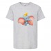 Футболка детская Дамбо (Dumbo) серо-лиловый (top DMB3 gr) 104 см