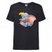 Футболка детская Дамбо (Dumbo) черный (top DMB1 blc) 104 см Футболка детская Дамбо (Dumbo) черный (top DMB1 blc) 104 см