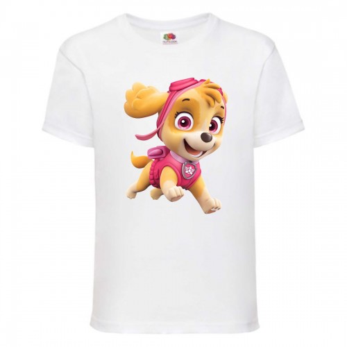 Футболка детская Щенячий патруль (Paw Patrol) Скай белая 104 см Футболка детская Щенячий патруль (Paw Patrol) Скай белая 104 см