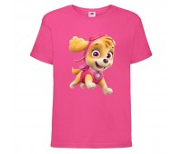 Футболка детская Щенячий патруль (Paw Patrol) Скай розовая 104 см