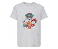Футболка детская Щенячий патруль (Paw Patrol) Скай, Эверест, Маршал серая 104 см Футболка детская Щенячий патруль (Paw Patrol) Скай, Эверест, Маршал серая 104 см