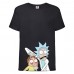 Футболка Рик и Морти 1 (Rick and Morty) черная 128 см Футболка Рик и Морти 1 (Rick and Morty) черная 128 см