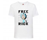 Футболка Рик и Морти 9 (Rick and Morty) белая 116 см Футболка Рик и Морти 9 (Rick and Morty) белая 116 см