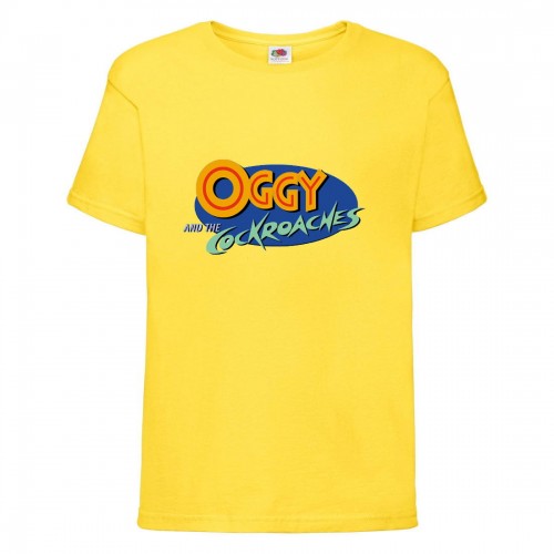 Футболка детская Огги и тараканы (Oggy and cockroaches) желтая (top OG yel5) 104 см Футболка детская Огги и тараканы (Oggy and cockroaches) желтая (top OG yel5) 104 см
