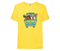 Футболка детская Скуби-Ду (Scooby-Doo) желтая 104 см Футболка детская Скуби-Ду (Scooby-Doo) желтая 104 см