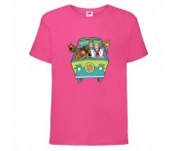 Футболка детская Скуби-Ду (Scooby-Doo) розовая 164 см Футболка детская Скуби-Ду (Scooby-Doo) розовая 164 см