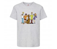 Футболка детская Скуби-Ду 1 (Scooby-Doo) серая 152 см
