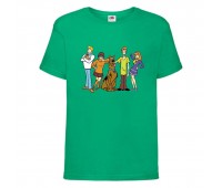 Футболка детская Скуби-Ду 1 (Scooby-Doo) зеленая 140 см Футболка детская Скуби-Ду 1 (Scooby-Doo) зеленая 140 см