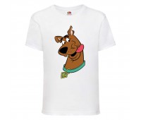 Футболка детская Скуби-Ду 2 (Scooby-Doo) белая 152 см