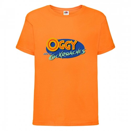 Футболка детская Огги и тараканы (Oggy and cockroaches) оранжевая (top OG or6) 104 см Футболка детская Огги и тараканы (Oggy and cockroaches) оранжевая (top OG or6) 104 см