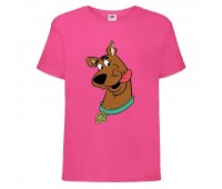 Футболка детская Скуби-Ду 2 (Scooby-Doo) розовая 140 см