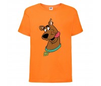Футболка детская Скуби-Ду 2 (Scooby-Doo) оранжевая 164 см