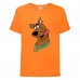 Футболка детская Скуби-Ду 2 (Scooby-Doo) оранжевая 164 см