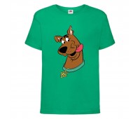 Футболка детская Скуби-Ду 2 (Scooby-Doo) зеленая 152 см