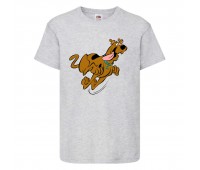 Футболка детская Скуби-Ду 3 (Scooby-Doo) серая 116 см